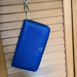 Blue wristlet